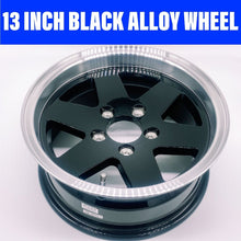 Load image into Gallery viewer, 13 INCH KOYA BLACK ALLOY WHEEL HT STUD PATTERN - R&M Trailer Spares13AWBHT