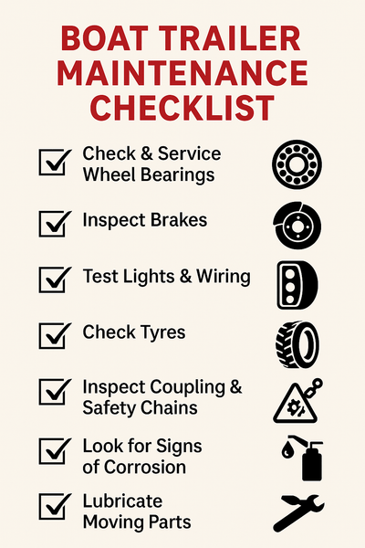 Boat Trailer Maintenance Checklist – Keep Your Trailer in Top Shape