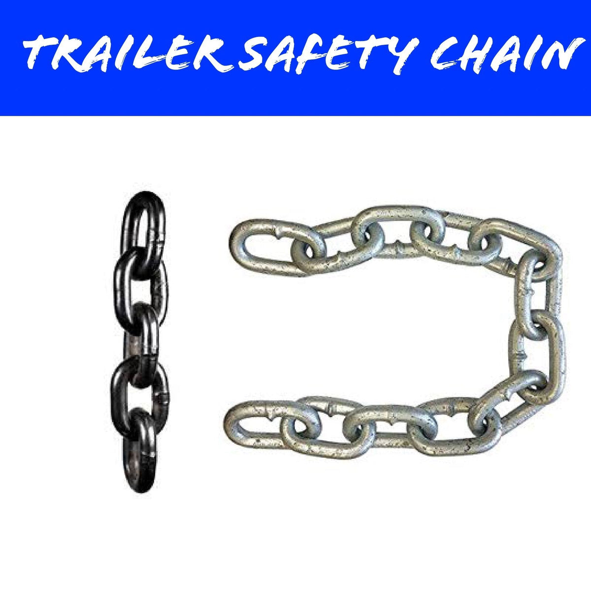 Trailer Safety Chains | ADR Compliant to 4500kg – R&M Trailer Spares