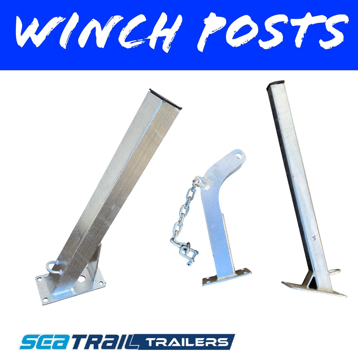 Trailer Post Rudder Attachment Trailer Winch Posts | Galvanised Adjustable Boat Trailer Mounts – R&M ...