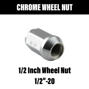 1/2 Chrome Wheel Nut - R&M Trailer SparesSN12C