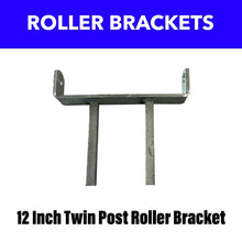 Load image into Gallery viewer, 12 Inch Twin Stem Roller Bracket - R&amp;M Trailer Spares92054