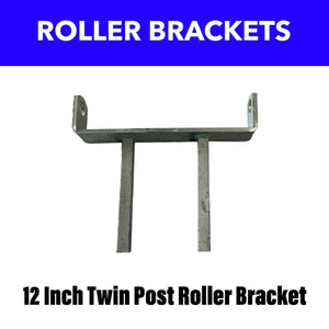 12 Inch Twin Stem Roller Bracket - R&M Trailer Spares92054
