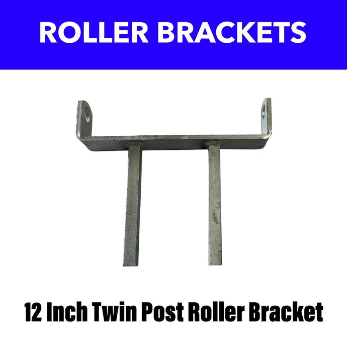 12 Inch Twin Stem Roller Bracket - R&M Trailer Spares92054
