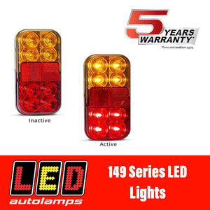 LED AUTOLAMPS 149 SERIES Plug In Marine LED Light LHS