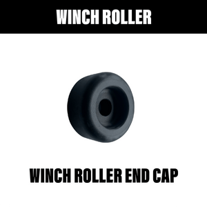 3 Inch Front End Cap Black 17mm - R&M Trailer SparesBRE70 - 703017