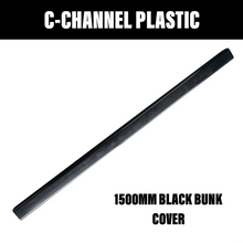 Load image into Gallery viewer, 1.5M Black C-Channel Bunk Cover