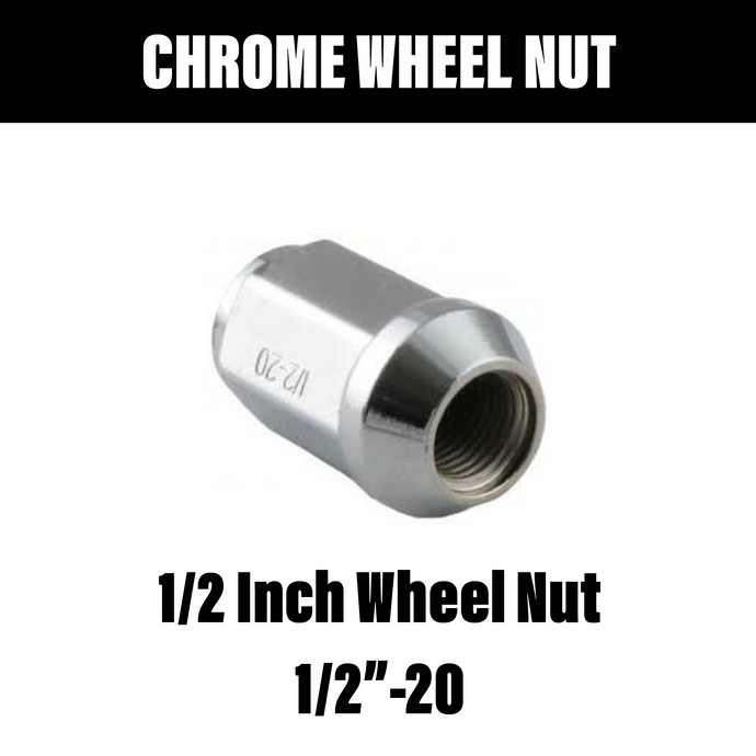 1/2 Chrome Wheel Nut