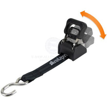 Load image into Gallery viewer, S/S Retractable Ratchet Tiedown Pair