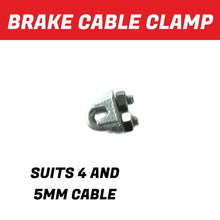 Load image into Gallery viewer, 5mm Brake Cable Clamp - R&amp;M Trailer Spares92475