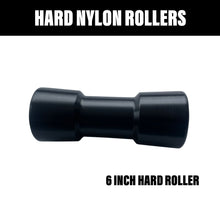 Load image into Gallery viewer, 6 INCH BLACK NYLON Centre Roller