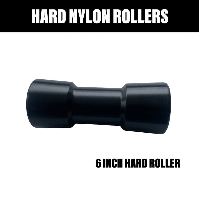 6 INCH BLACK NYLON Centre Roller