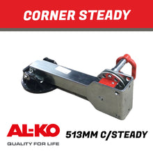 Load image into Gallery viewer, AL-KO 513mm Drop-Down Corner Steady with Big Foot – P/N 654851