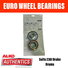 Load image into Gallery viewer, Euro Sealed Bearing  Kit Suits 2361 Brake