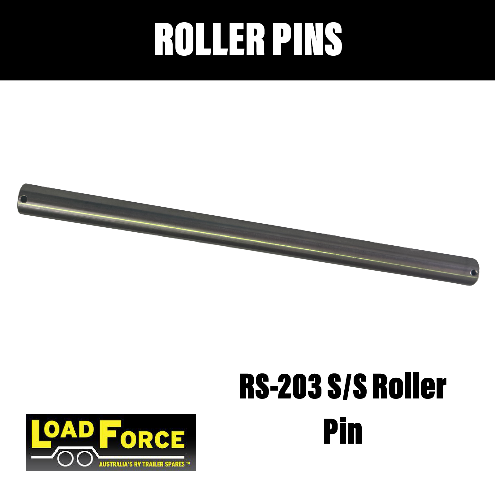 203mm Stainless Steel Roller Pin