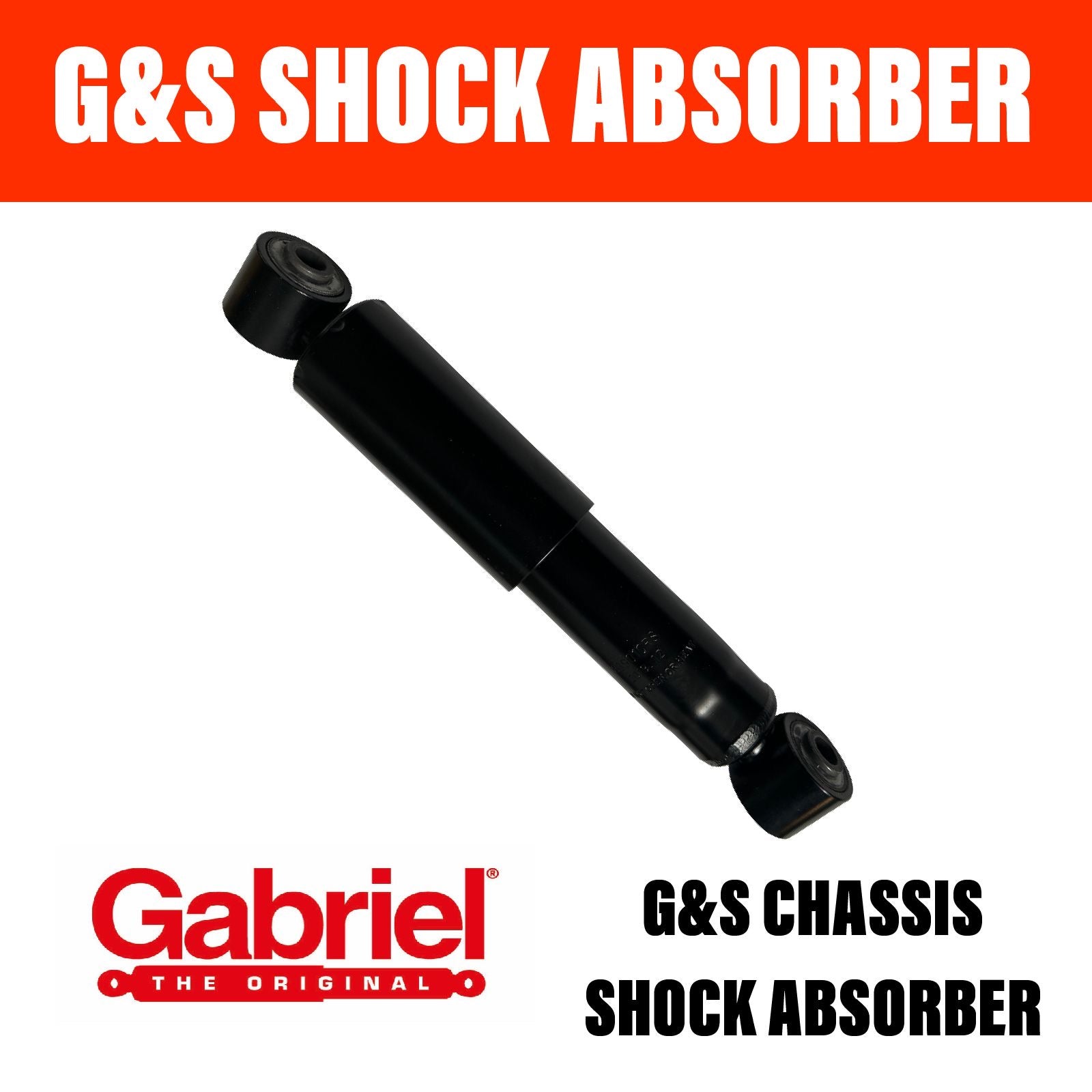 Gabriel Black Shock Absorber Suit G&S Control Rider
