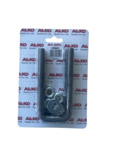 AL-KO 40mm x 125mm Square U-Bolt Kit