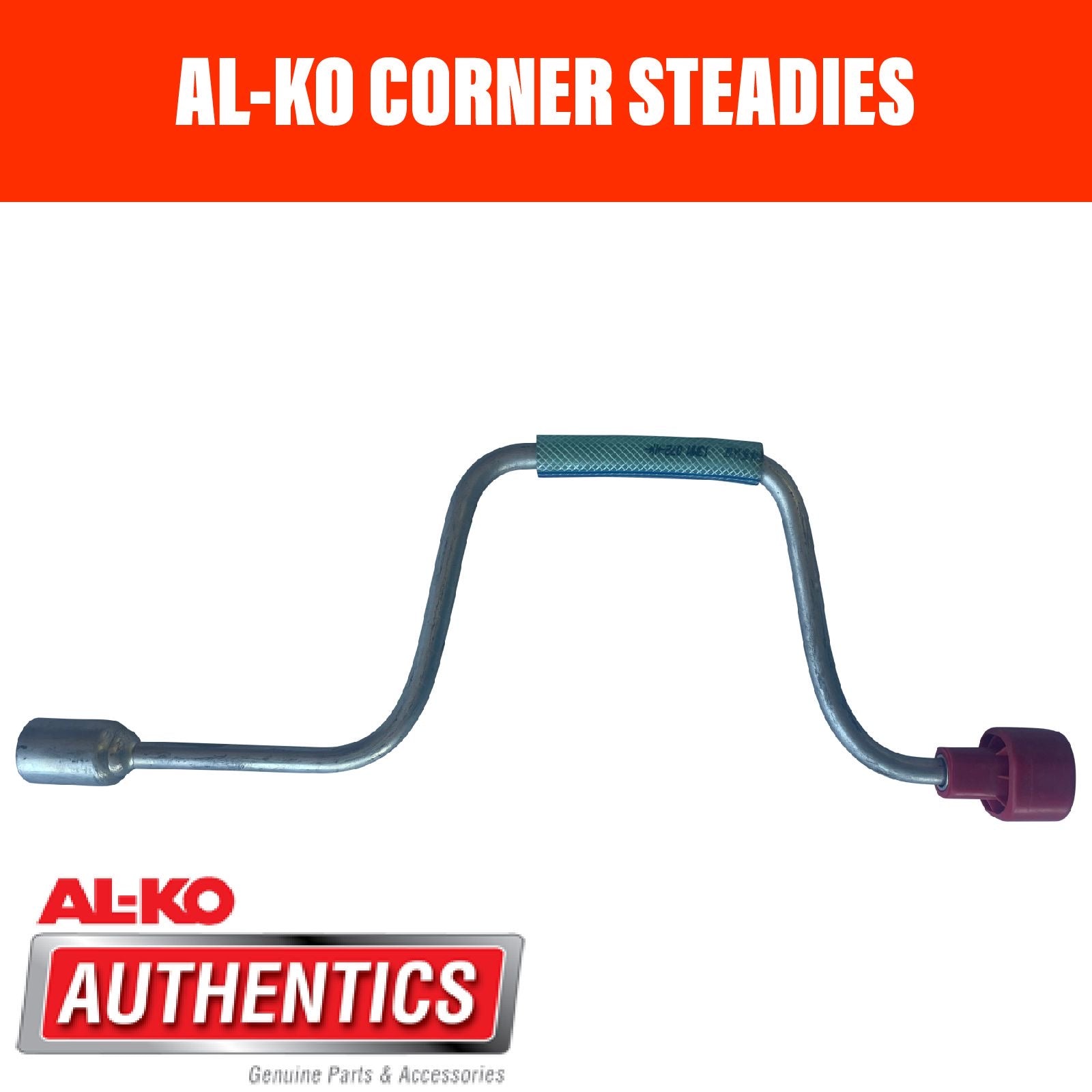 AL-KO Corner Steady Hex Drive Handle 450mm Long