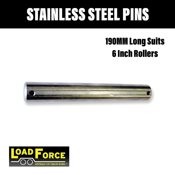 Loadforce 6 Inch Stainless Steel Roller Pin