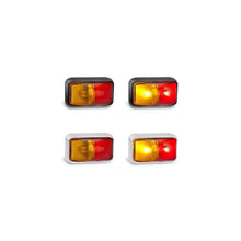 Load image into Gallery viewer, LED AUTOLAMPS 58 SERIES AMBER/RED LED Clearance Light