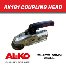 Load image into Gallery viewer, AL-KO AK161 Coupling Head Suits 50mm Ball