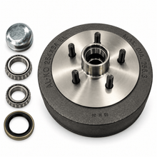 Load image into Gallery viewer, AL-KO 10" Hub Drum Assembly – Ford 5 Stud | Japanese Slimline Bearings - R&amp;M Trailer Spares438011J
