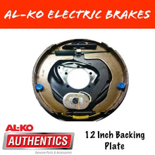 Load image into Gallery viewer, AL - KO 12 Inch Off Road Electric Backing Plate - R&amp;M Trailer Spares331351