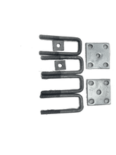 Load image into Gallery viewer, AL - KO 50sq 5/8 U - Bolt and Fish Plate Kit Suit 5LF and 6LF Springs - R&amp;M Trailer Spares597115GBX