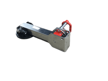 Load image into Gallery viewer, AL-KO 513mm Drop-Down Corner Steady with Big Foot – P/N 654851 - R&amp;M Trailer Spares654851