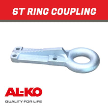 Load image into Gallery viewer, AL - KO 6T Ring Coupling – 6000kg 75mm Pintle Hook Trailer Coupling - R&amp;M Trailer Spares614309