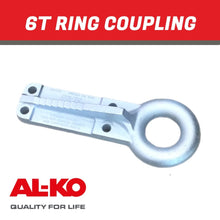 Load image into Gallery viewer, AL - KO 6T Ring Coupling – 6000kg 75mm Pintle Hook Trailer Coupling - R&amp;M Trailer Spares614309