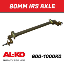 Load image into Gallery viewer, AL - KO 80mm IRS Torsion Axle Bare 600 - 1000Kg Rating - R&amp;M Trailer Spares208111