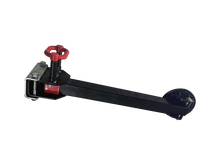 Load image into Gallery viewer, AL - KO BLACK CORNER STEADY 740mm DROP WITH BIG FOOT - R&amp;M Trailer Spares654874B