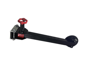 AL - KO BLACK CORNER STEADY 840mm DROP WITH BIG FOOT - R&M Trailer Spares654884B
