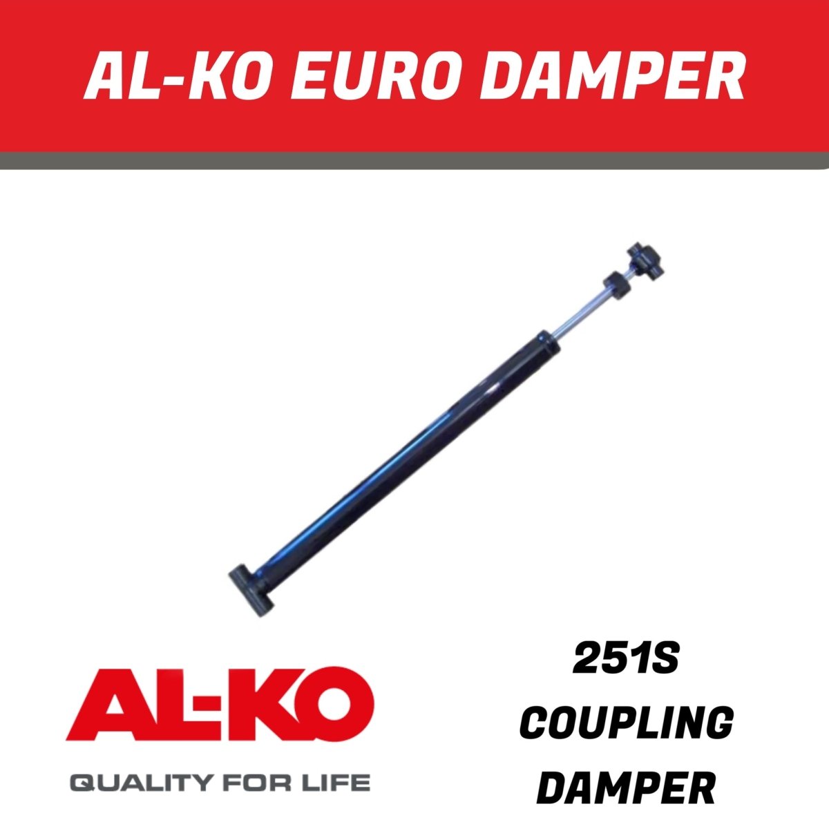 AL - KO Euro Coupling Damper 251S - R&M Trailer Spares99370589