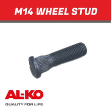 Load image into Gallery viewer, AL - KO M14 Wheel Stud Short Knurl - R&amp;M Trailer Spares490340
