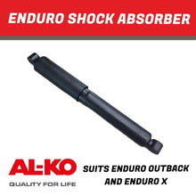 Load image into Gallery viewer, AL‑KO Enduro Shock Absorber (Black) – Heavy Duty for Enduro Suspension System - R&amp;M Trailer Spares151985