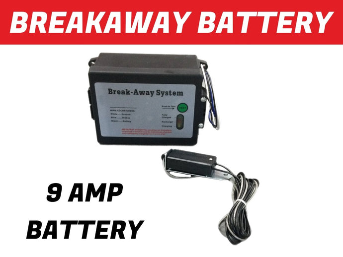 Breakaway Battery Kit 9 AMP - R&M Trailer SparesHBA - BAT - 9