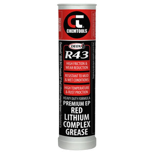Chemtools R43 Red Lithium Grease 450G - R&M Trailer SparesCT - R43 - 450G