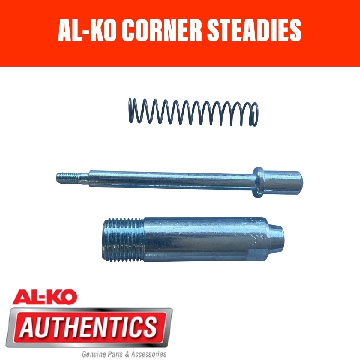 AL‑KO Corner Steady Pull‑Pin Assembly – P/N 654882 – R&M Trailer Spares