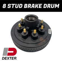 Load image into Gallery viewer, DEXTER HUB DRUM KIT 12&quot; F250 8 x165.1 BEARINGS 14125A + 25580 CUPPED - R&amp;M Trailer SparesXK08 - 219 - 91