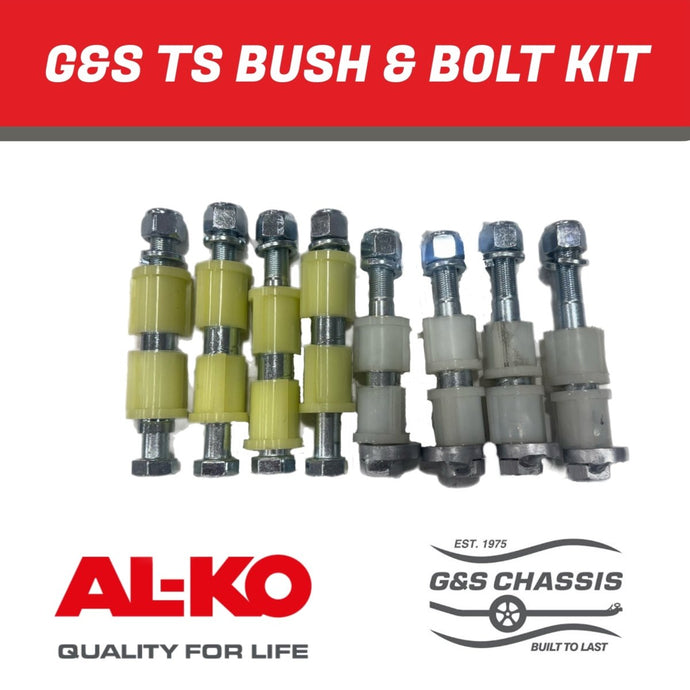 G&S Control Rider TS Bush Kit Tandem Axle Kit - R&M Trailer Spares8TSBUSHKITTDM