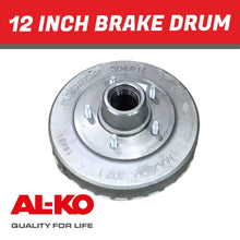 Load image into Gallery viewer, Kedron 12 Inch Brake Drum by AL - KO - R&amp;M Trailer Spares429009PLC