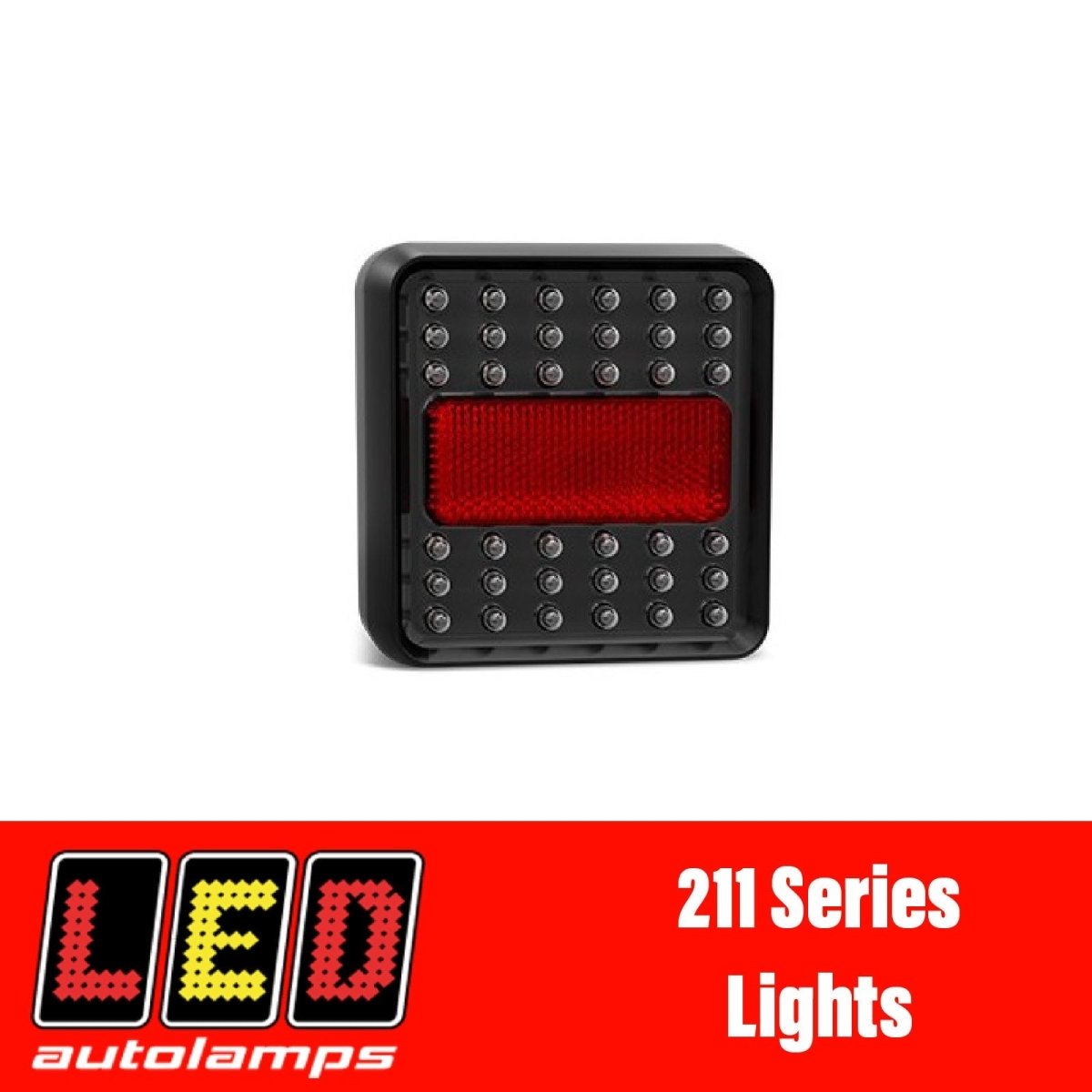 LED AUTOLAMPS 211 Series Boat Trailer LED Lights - R&M Trailer Spares211BAR2