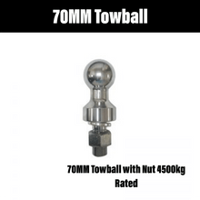 Load image into Gallery viewer, Master Hitches 70MM Towball with Nut 4500KG Rated - R&amp;M Trailer SparesTB70 - 4.5T