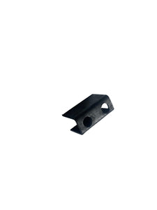 Weld On Large Saddle Black - R&M Trailer Spares92183