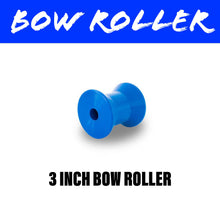 Load image into Gallery viewer, 3 INCH BLUE NYLON Winch Post Roller