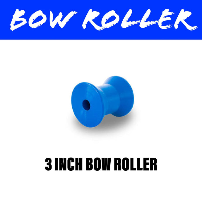 3 INCH BLUE NYLON Winch Post Roller
