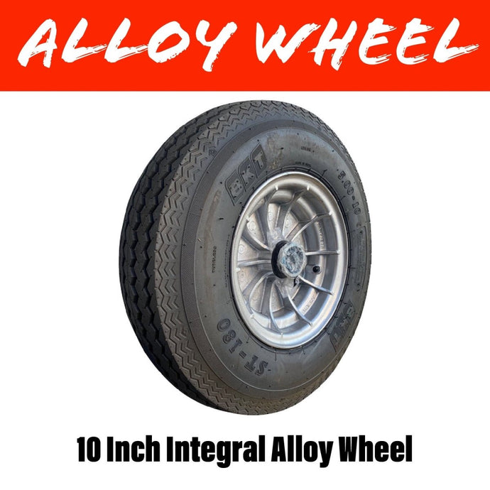 10 INCH INTEGRAL ALLOY WHEEL - R&M Trailer Spares10IW
