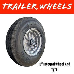 10 INCH INTEGRAL Wheel and Tyre - R&M Trailer Spares10IWT